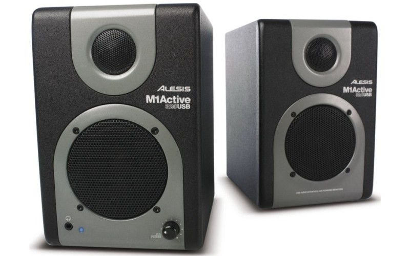 ALESIS M1 ACTIVE 320USB двухполосные активные студийные мониторы