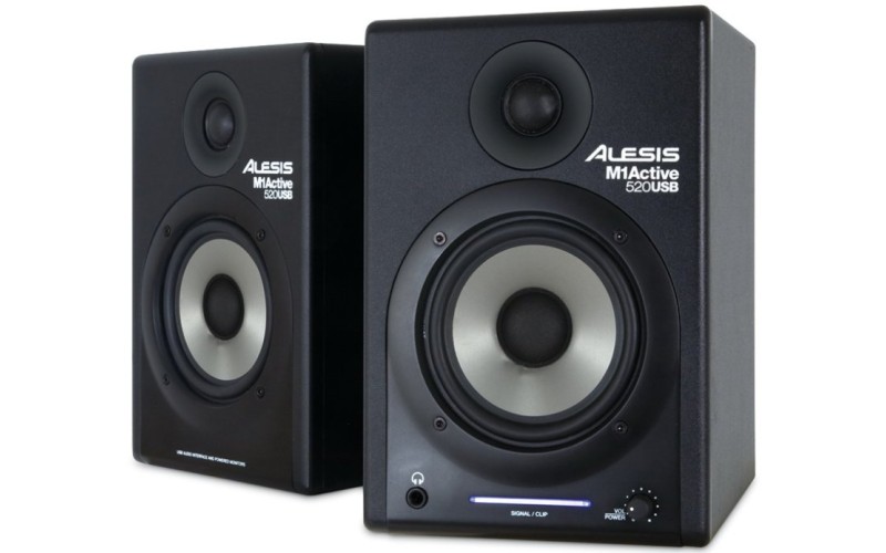 ALESIS M1 Active 520 USB/pair двухполосные активные студийные мониторы