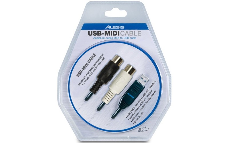 ALESIS USB-Midi Cable (два DIN5 - USB)