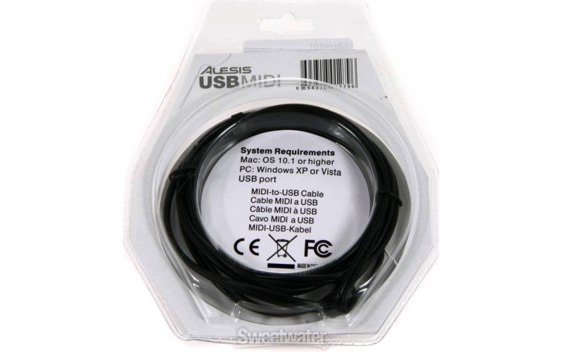 ALESIS USB-Midi Cable (два DIN5 - USB)