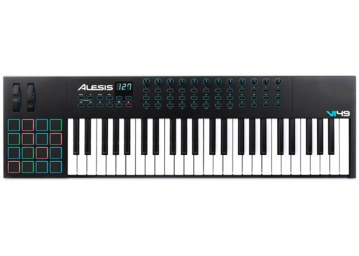 ALESIS VI49 миди клавиатура с послекасанием 49 клавиш