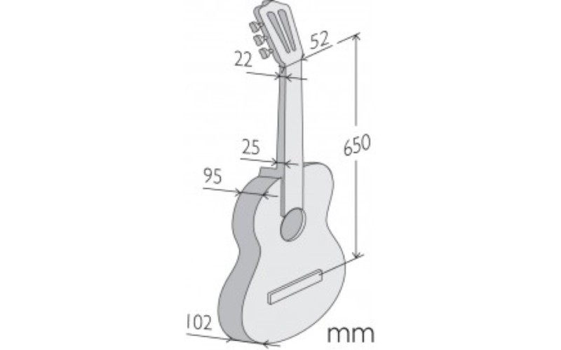 ALHAMBRA 4OP Open Pore Классическая гитара