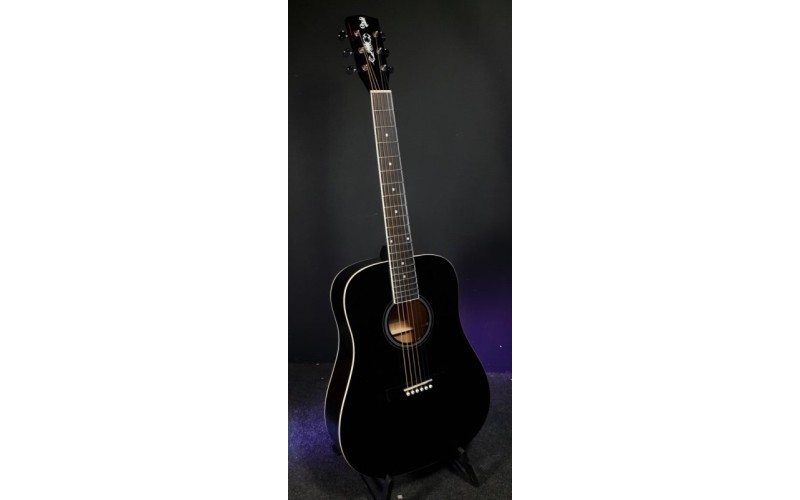 ALICANTE TITANIUM BK - акустическая гитара с широким грифом 48мм