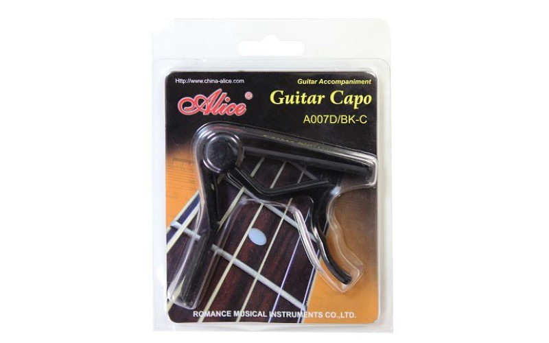 ALICE A007D/BK-C Каподастр для классической гитары