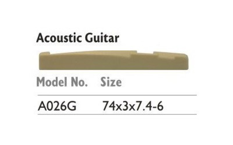 ALICE A026G Порожек НИЖНИЙ для АКУСТИЧЕСКОЙ гитары
