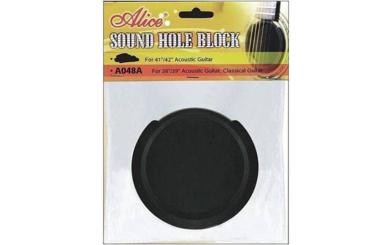 ALICE A048A заглушка резиновая на розетку для классической и фолк гитары