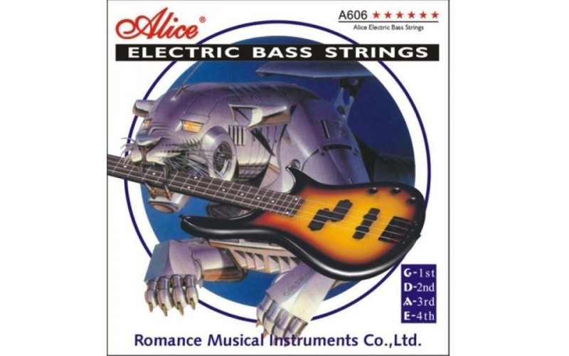 ALICE A606-L - струны для 4-х стр. бас-гитары, 40-95