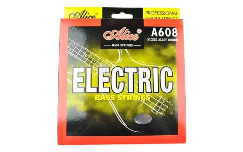 ALICE A608-4M струны для 4-х стр. бас-гитары, 45-105