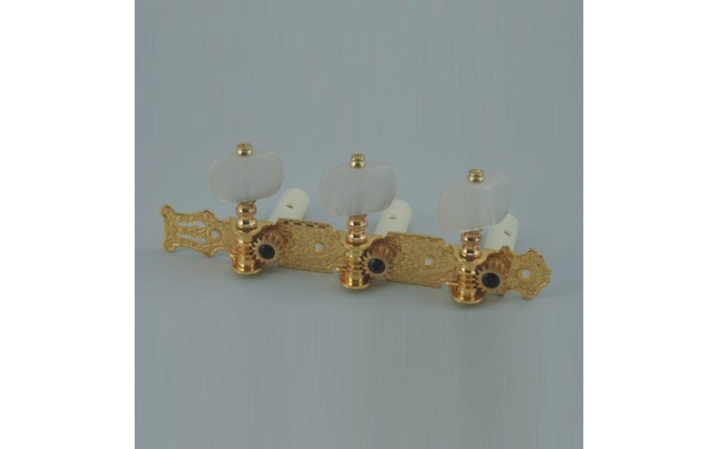 Alice AO-020V1 Комплект колковой механики на планке, позолоченный