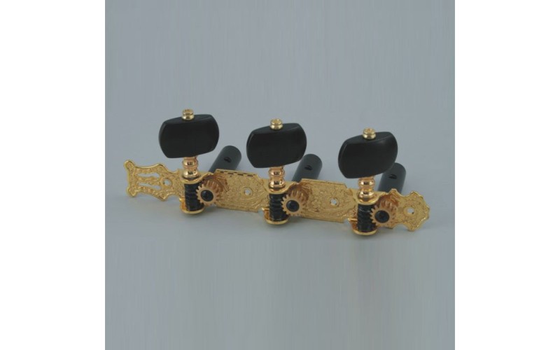 ALICE AO-020V3P Комплект колковой механики для классической гитары, позолоченный