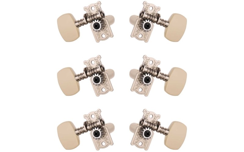 Alice AOD-014CT Комплект одиночной колковой механики, со втулкой, никелированный