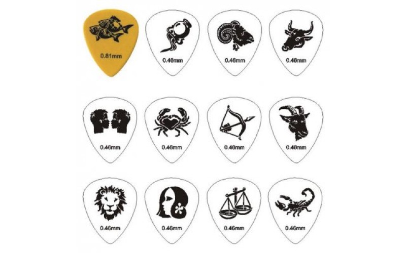 ALICE AP-100C - медиаторы целлулоид 100 шт