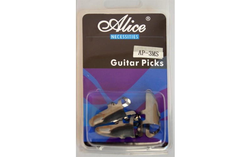 ALICE AP-3MS Упаковка стальных медиаторов на палец (когти) 3шт