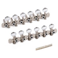 Alice LOD-017A-12 Комплект колковой механики на планке для 12-струнной гитары