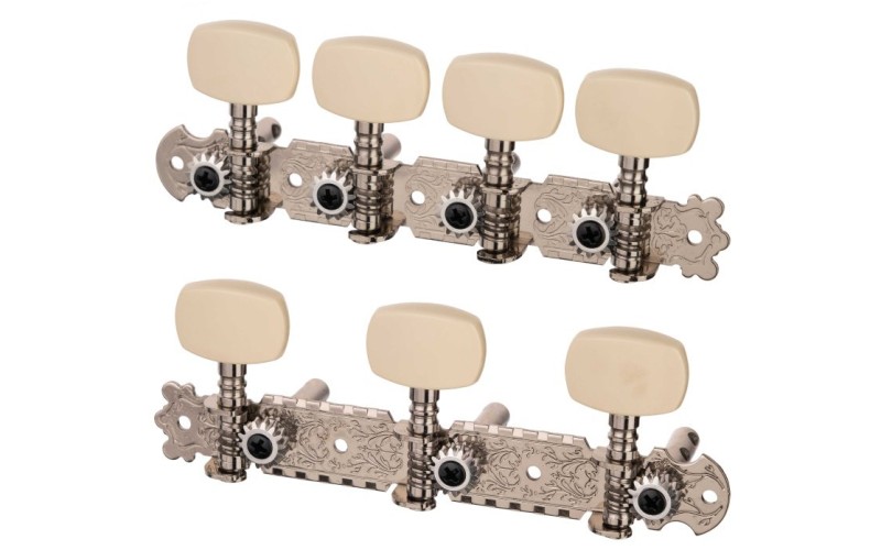 Alice LOD-017A-7 Комплект колковой механики на планке для 7-струнной классической гитары