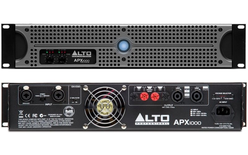 Alto APX1000 усилитель мощности D класса