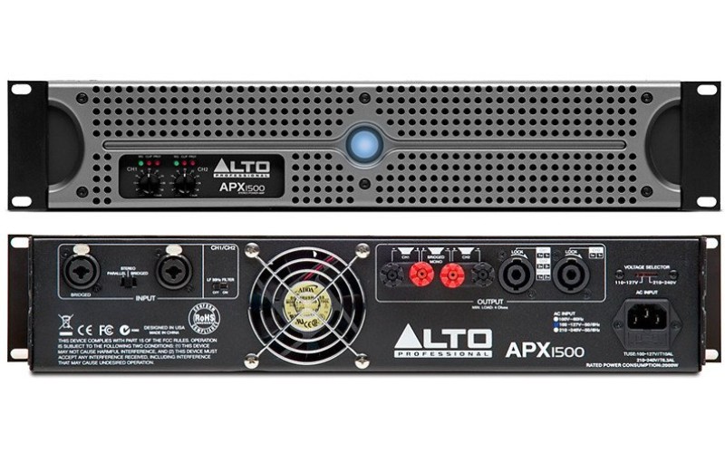 Alto APX1500 усилитель мощности D класса
