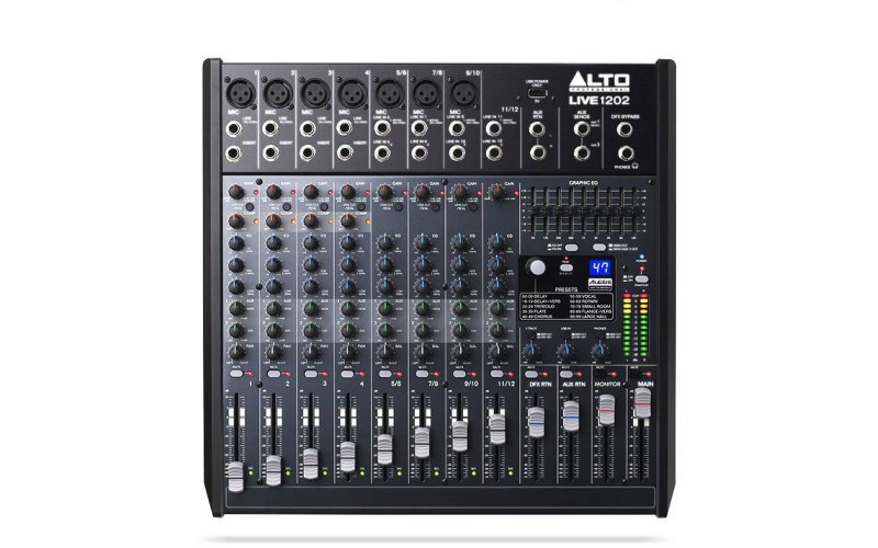 Alto LIVE 1202 - микшер с USB