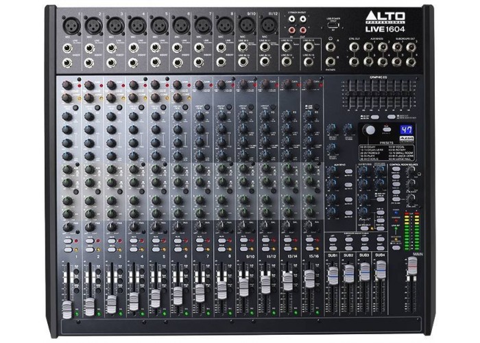 Alto LIVE 1604 - микшер с USB