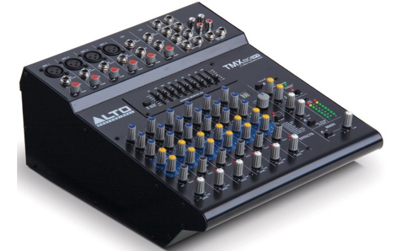 Alto TMX80 DFX микшерный пульт со встроенным усилителем мощности