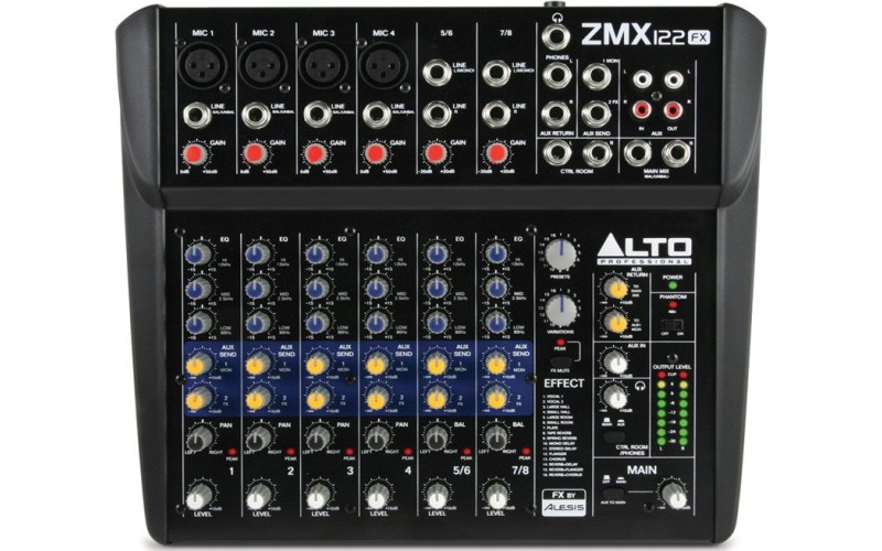 Alto ZMX122FX микшерный пульт