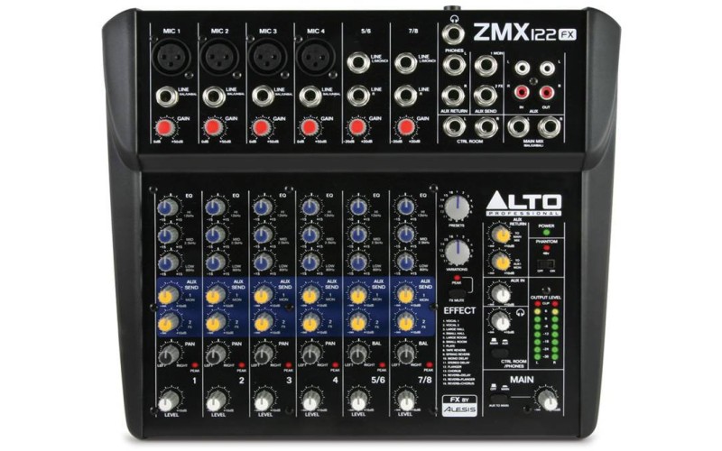 Alto ZMX122FX микшерный пульт