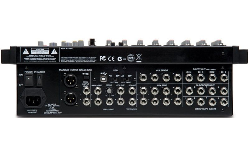 Alto ZMX124FXU микшерный пульт