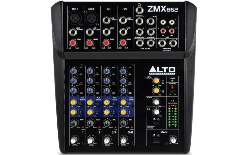 Alto ZMX862 микшерный пульт