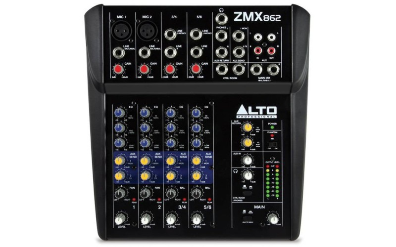 Alto ZMX862 микшерный пульт
