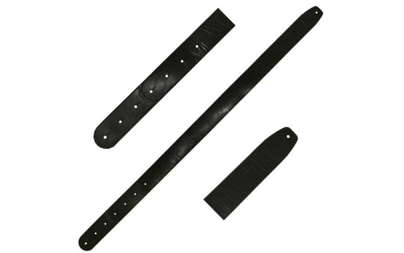 AMC РГЭ7.3 Ремень для электрогитары кожаный 155см 