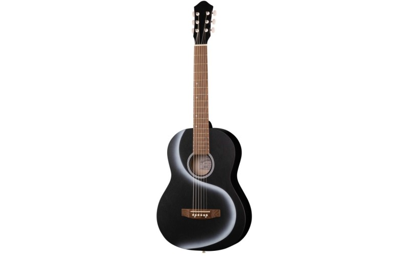 Амистар M-311-BK Акустическая гитара, черная, матовая