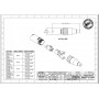 Amphenol AC3MB - Разъем XLR кабельный папа, 3 контак., штекер