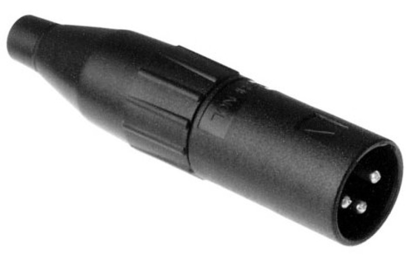 Amphenol AC3MCP - Разъем XLR кабельный папа, 3 конт., штекер