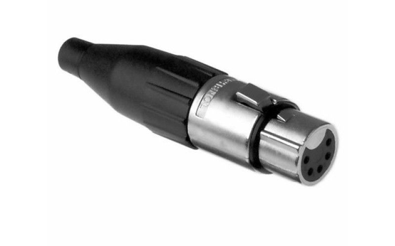 Amphenol AC5F - Разъем XLR кабельный мама, 5 контактов, гнездо