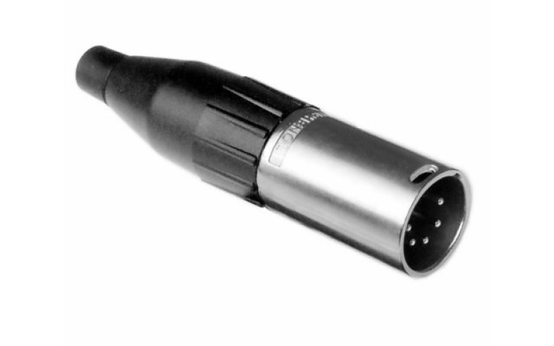 Amphenol AC5M - Разъем XLR кабельный папа, 5 контактов, штекер