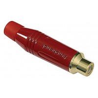 AMPHENOL ACJR-RED - разъем RCA кабельный мама (красный)
