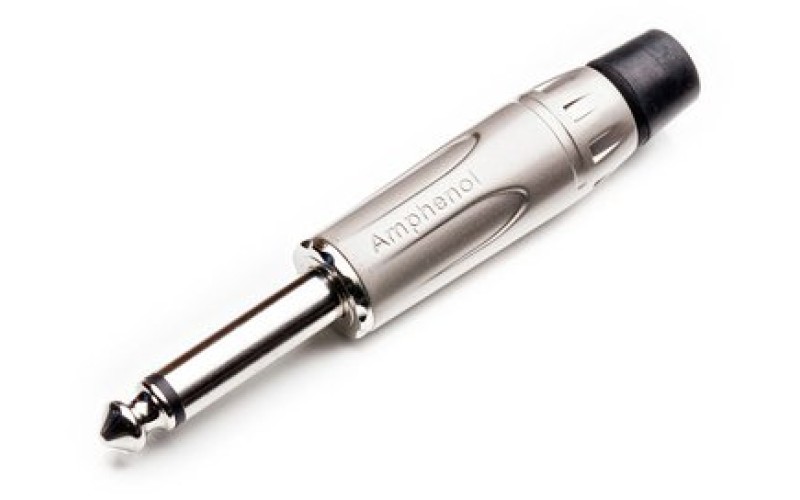 Amphenol ACPM-KN- 1/4” (6.35мм) моно штекер, металлический корпус