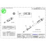 Amphenol ACPM-KN- 1/4” (6.35мм) моно штекер, металлический корпус