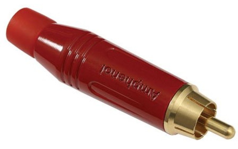 Amphenol ACPRRED - Разъем RCA, цвет красный