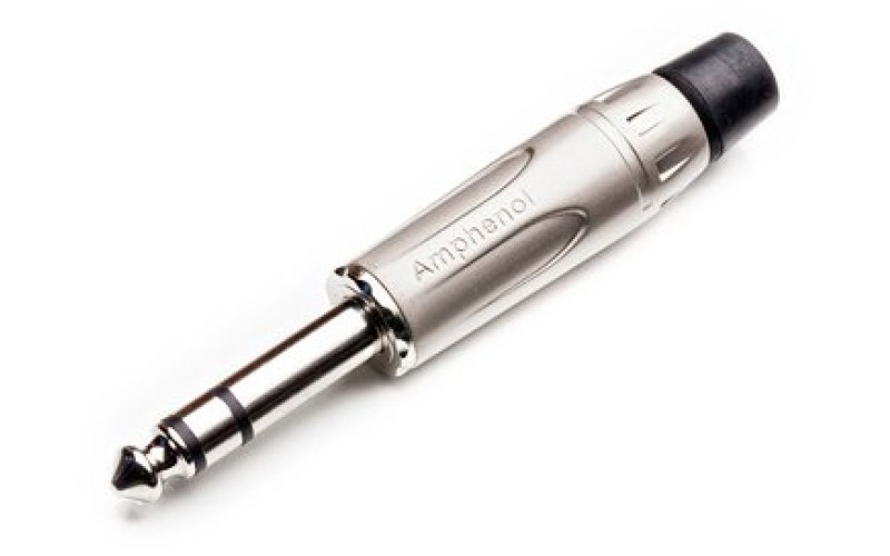 Amphenol ACPS-KN- 1/4” (6.35мм) Phone стерео штекер, металлический корпус