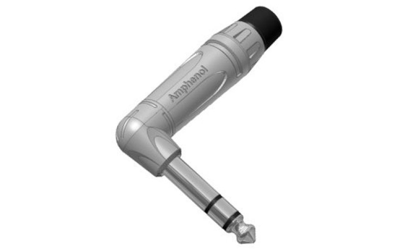 Amphenol ACPS-TN - 1/4” (6.35мм) Phone моно штекер, угловой, металлический корпус