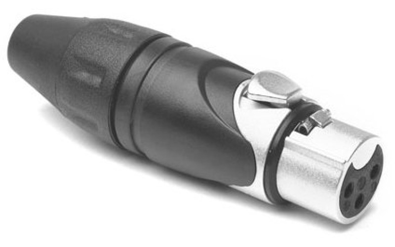 Amphenol AX3F- Разъем XLR кабельный мама, 3 контакта ,точеные контакты