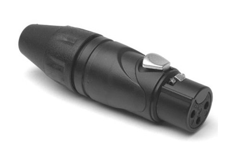 Amphenol AX3FB Соединитель XLR 3F (гнездовая часть, кабельный), штампованные контакты