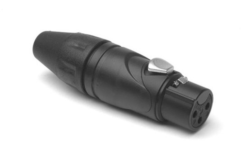 Amphenol AX3FB Соединитель XLR 3F (гнездовая часть, кабельный), штампованные контакты