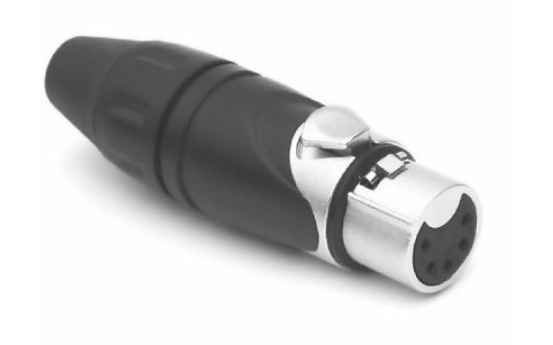 Amphenol AX5F - Разъем XLR кабельный мама, 5 контактов, точеные контакты