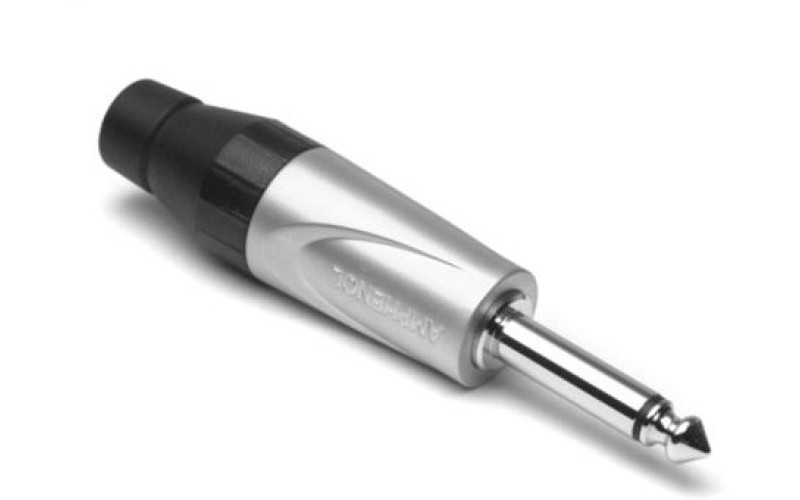 Amphenol JM2P - 1/4” (6.35мм) Phone моно штекер JUMBO, колпачок из термопластика