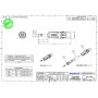 Amphenol KM2P - 3.5mm Phone кабельный моно штекер, металлический корпус
