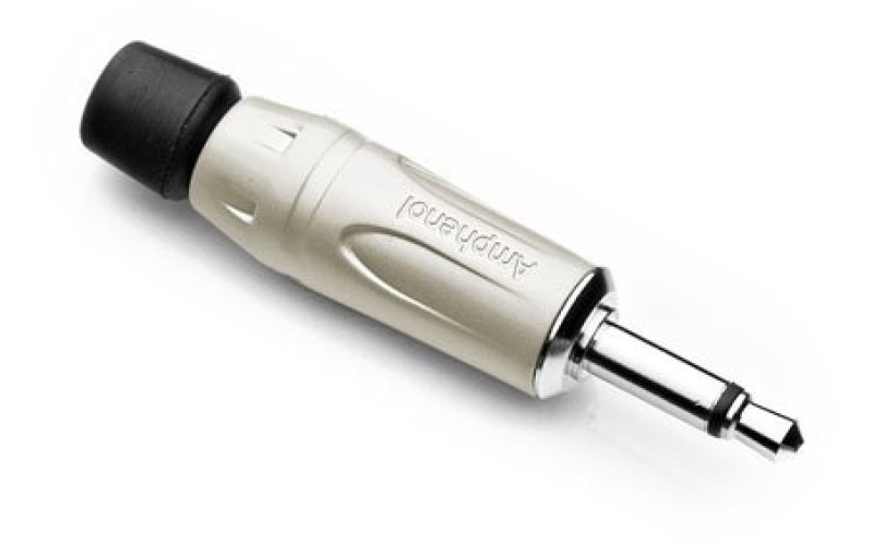 Amphenol KM2P - 3.5mm Phone кабельный моно штекер, металлический корпус