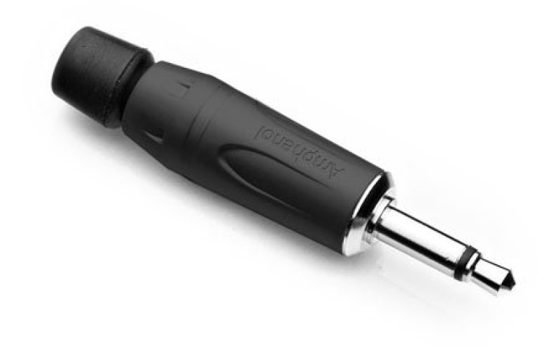 Amphenol KM2PB - 3.5mm Phone кабельный моно штекер, металлический корпус