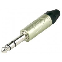 AMPHENOL QS3P - джек стерео, кабельный, 6.3 мм,  цвет никель, колпачок из термопластика